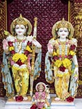 Bhagwan Shri Ram, Shri Sitaji and Shri Hanumanji
